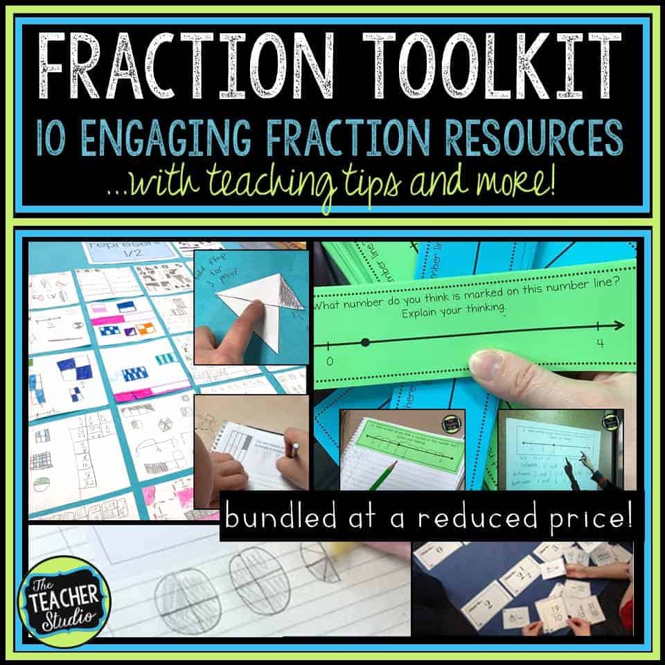Fraction lessons and fraction activities