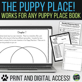 The Puppy Place:  A Reading Response Resource for ANY Puppy Place Book!
