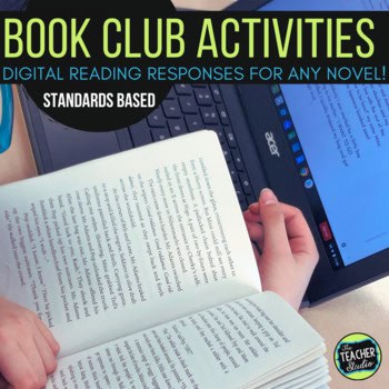 Book Club Activities for Any Novel - Response to Reading - Planning Book Clubs