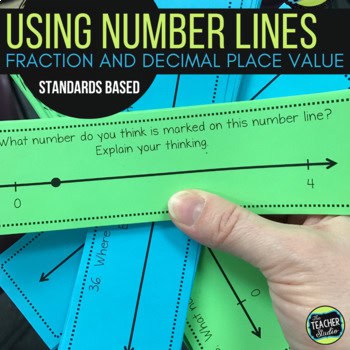 Fraction Number Lines - Decimal Number Line Activities to Build Number Sense