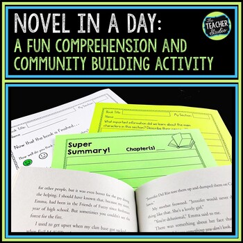 Novel in a Day!  A Reading Comprehension Activity