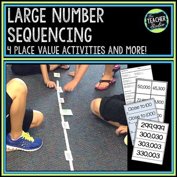 Place Value Sequencing and Comparison Lessons and Activities