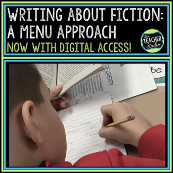 Reading Response Menu Project - A Week of Writing about Texts | Print & Digital