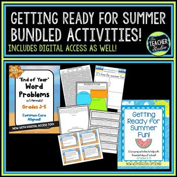 Countdown to Summer "Last Days of School" BUNDLE | Distance Learning