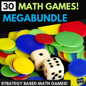 30 Math Games for Math Fluency - 3rd and 4th Grade Math Games - Math Centers