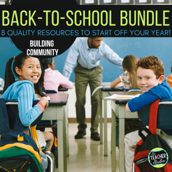 Back to School Activities BUNDLE - 8 Low Prep Back to School Projects and Tasks