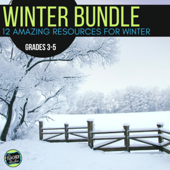 Winter Activities Bundle - Low Prep Winter Math Activities and Winter Projects