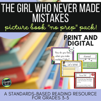 The Girl Who Never Made Mistakes - A Complete No-Prep Reading and Writing Lesson
