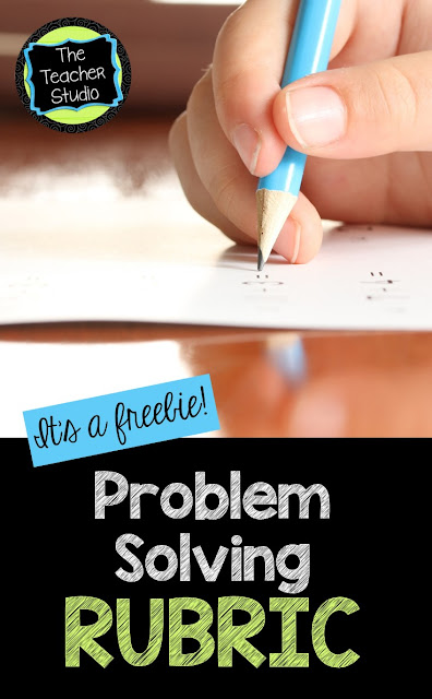 Teaching problem solving and the standards for mathematical practice are both challenging. We must help students understand expectations.  This problem solving rubric can help you communicate to students what expectations are.  Problem solving rubric printable, teaching problem solving, problem solving assessment