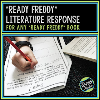 Reading chapter books can be a challenge for struggling readers.  Using Ready Freddy books as a reading intervention tool has been so suuccessful for my below grade level readers!  Reading interention lesson plans, reading intervention activities, second grade reading, third grade reading, fourth grade reading