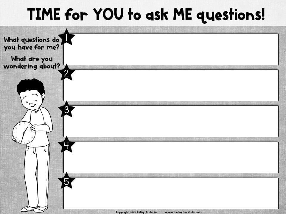 building a classroom culture