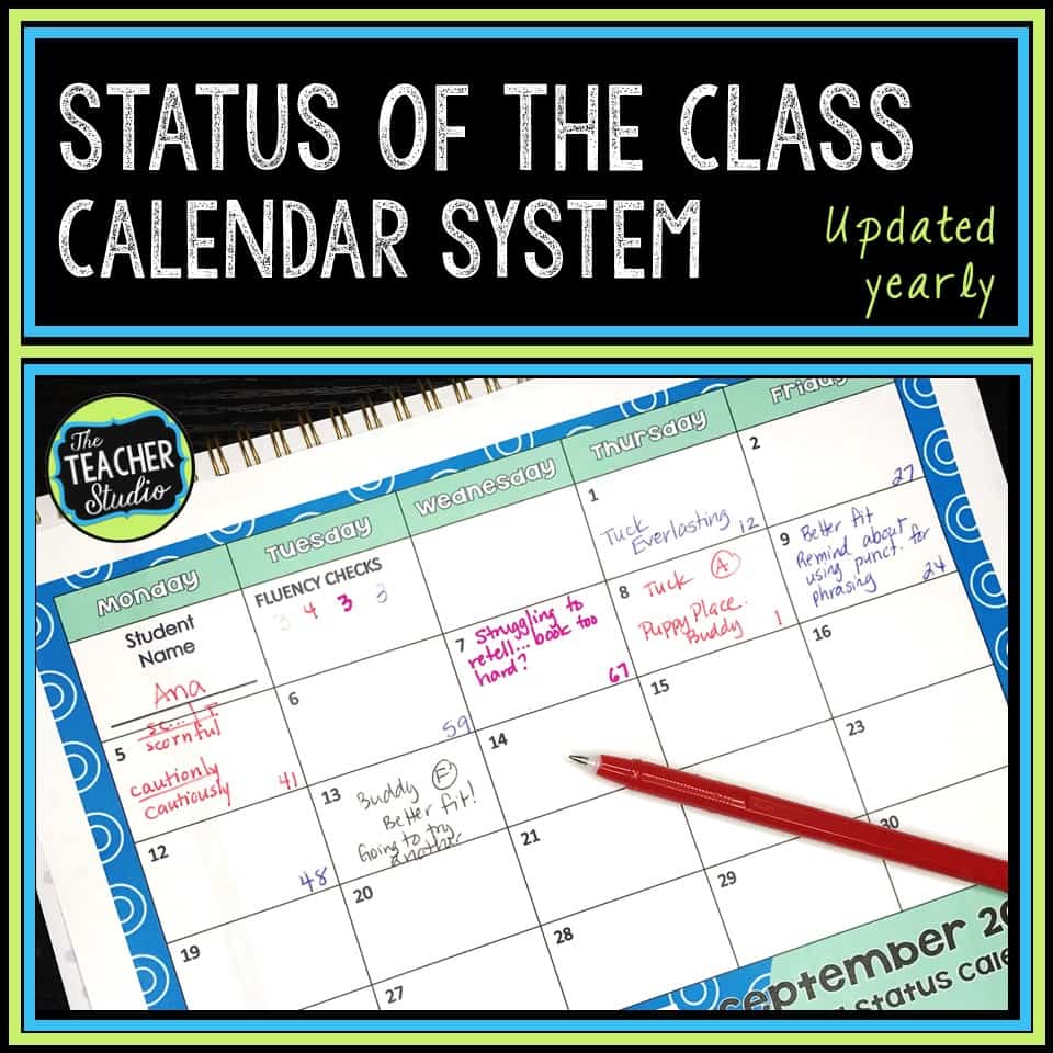 taking status of the class