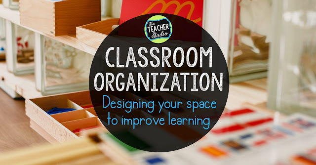 Classroom space planning and classroom organization are critical parts of helping teachers be more efficient and to help students learn. Use these classroom organization tips, anchor chart ideas, math manipulative storage ideas, math game storage ideas, and more! third grade math, fourth grade math, math workshop, math stations, math centers, teaching math, guided math