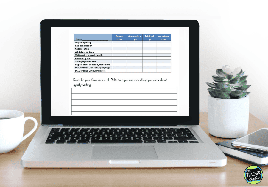 Use demand writing prompts on paper and pencil AND on the computer to teach both types of writing!